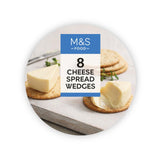 M&S 8 Cheese Spread Wedges