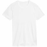 M&S Mens Medium Thermal Short Sleeve Top, L, White