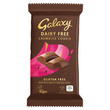 Galaxy Vegan Dairy Free Smooth Crumbled Cookie Chocolate
