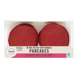 M&S 6 Red Velvet Buttermilk Pancakes