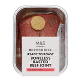 M&S Select Farms British Basted Beef Joint Boneless