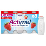 Actimel Strawberry Fat Free Immune Support Yoghurt Drink Multipack