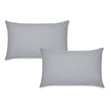 Catherine Lansfield Easy Iron Percale Pillowcase Pair Grey