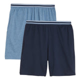 M&S 2 Pack Pure Cotton Pyjama Shorts, M