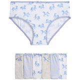 M&S Girls Cotton with Stretch Unicorn Knickers, 2-3 Years, Multi