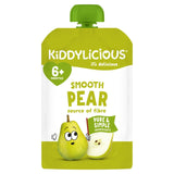 Kiddylicious Smooth Pear Pouch Snack Baby Food 6+ months