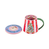 Eleanor Bowmer Fabulously Festive Hot Chocolate Mug & Coaster