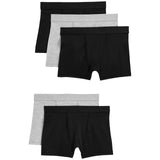 M&S Boys Cotton with Stretch Trunks, 7-8 Years, Grey Mix