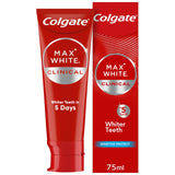 Colgate Max White Clinical Sensitive Teeth Whitening Toothpaste 75ml