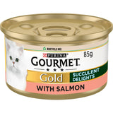 GOURMET Gold Succulent Delights Salmon Wet Cat Food