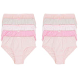 M&S Pink Spot Knickers, 7-8 Y