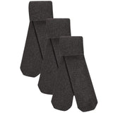 M&S Girls Body Sensor School Tights, 13-14 Years, Grey
