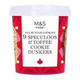 M&S 9 Speculoos & Toffee Cookie Dunkers