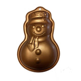 Copper Snowman Cake Pan