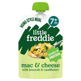 Little Freddie Organic Mac & Cheese, Broccoli & Cauliflower Pouch 6m+