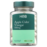 Holland & Barrett Apple Cider Vinegar 500mg Vegan Tablets