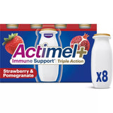 Actimel Triple Action 100% Vitamin D Strawberry & Pomegranate Yoghurt Drink