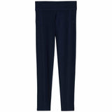 M&S Girls Cotton Rich Leggings, 7-8 Years, Navy