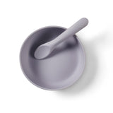 Vital Baby Silicone Suction Feeding Bowl Set - Dusky Mauve