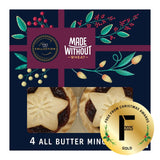 M&S Collection Made Without Gluten Free 4 All Butter Mince Pies