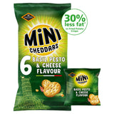 Jacob's Mini Cheddars 30% Less Fat Basil Pesto & Cheese Multipack Snacks