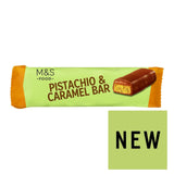 M&S Pistachio & Caramel Bar