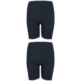 M&S Womens Light Control Thigh Slimmers, 2 Pack, 10, Black