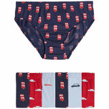 M&S Pure Cotton Transport Briefs, 5-6, Blue Mix