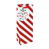 Candy Cane Christmas Bottle Bag