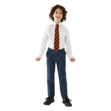 M&S Boys, Skinny Leg School Trousers, 7-8 Years, Navy