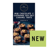 M&S Mini Chocolate & Guerande sea salt caramel tarts