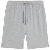 M&S Mens Autograph Pima Cotton Pyjama Shorts, 2XL, Grey Marl
