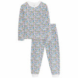 M&S Ditsy Pyjamas, 6-7 Years, Ivory