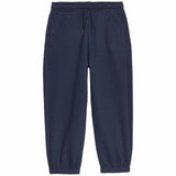 M&S Boys Cotton Rich Plain Joggers, 2-3 Years, Navy