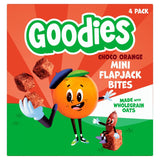 Goodies Kids Snack Chocolate Orange Mini Flapjack Oaty Bar Bites Multipack