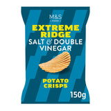 M&S Salt & Double Vinegar Extreme Ridge Cut Crisps