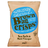 Brown Bag Salt and Vinegar potato crisps