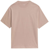 M&S Pure Cotton Plain T-Shirt, 9-10 Years, Neutral