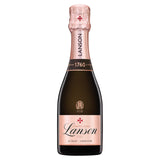 Champagne Lanson Le Rose Label Half Bottle