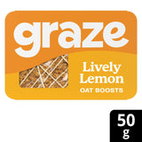 Graze Lively Lemon Oat Boosts Flapjack Snack