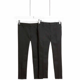 M&S Boys Skinny Leg School Trousers, 7-8 Years, Black
