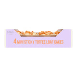 M&S 4 Sticky Toffee Mini Loaf Cakes