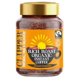 Clipper Fairtrade Organic Rich Roast Instant Coffee