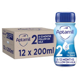Aptamil 2 Follow On Baby Milk Formula Liquid Ready to Feed 6-12 Months