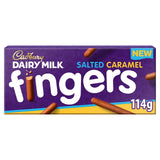 Cadbury Dairy Milk Fingers Salted Caramel Flavour Biscuits