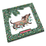 Dashing Dachshund Luxury Christmas Card Pack