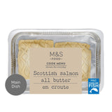 M&S Cook Menu Scottish Salmon En Croute