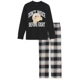 M&S Spencer Bear Don't Wake PJ, 11-12 Years, Black