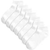 M&S Kids Half Terry Trainer Liner, 8.5-12, White, 7 Pack