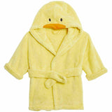 M&S Pure Cotton Towelling Hooded Robe, 6-18 Months, Yellow